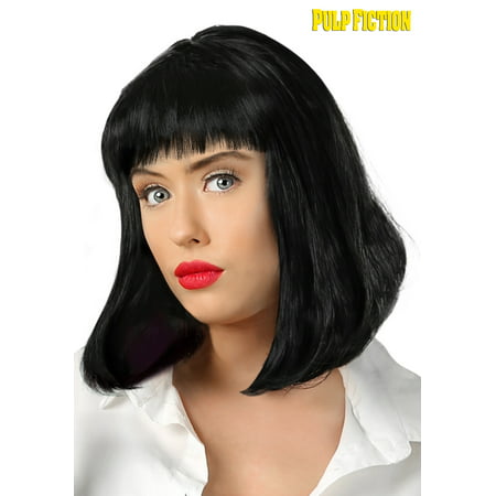 Pulp Fiction Mia Wallace Wig for Adults