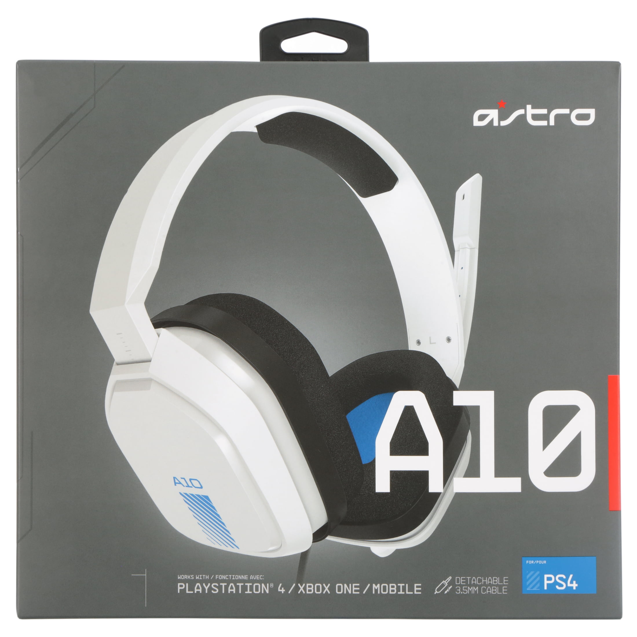 Astro Gaming Astro A10 Gaming Headset For Playstation Playstation 5 Playstation 4 White Walmart Com