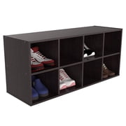 ClosetMaid 5081 8 Box Stylish Closet Shoe Organizing Storage Station, Espresso