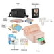 thumbnail image 2 of HP Sprocket Panorama Instant Portable Color Label & Photo Printer (Pink) Gift Bundle with case, Zink roll, Photo Album, Markers, Stickers and Frames, 2 of 3