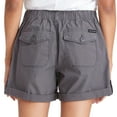 Social Standard Sanctuary Women's Hero Utility Shorts, Washed Black, Size Small