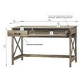 thumbnail image 6 of Saint Birch Alaska 47" Two Drawers Writing Desk, 6 of 6