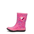 thumbnail image 3 of Elements Toddler Girls' Twisty Heart Waterproof Rain Boot, 3 of 8
