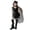 Black, variant on Girls Gothic V-Neck Sleeveless Tutu Dress with Mesh Cape Sleeves and Belt for Halloween Party 4-12 Years