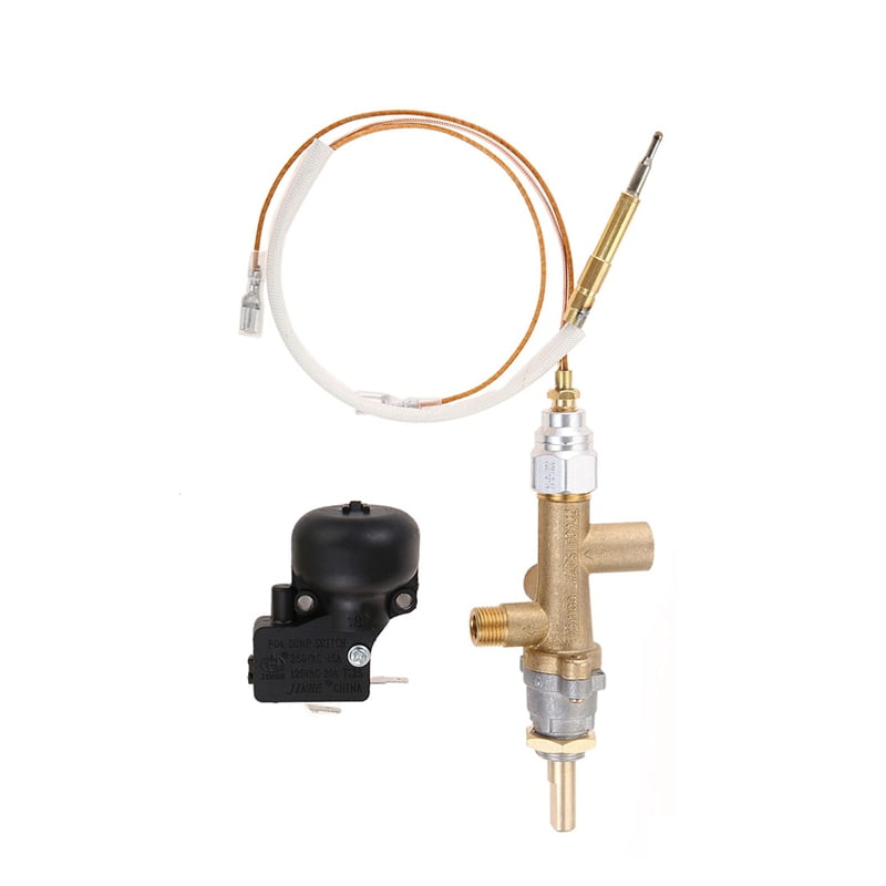 Patio Heater Control Valve Thermocouple Sensor Dump Switch Knob Propane Fire Pit Safety Pilot