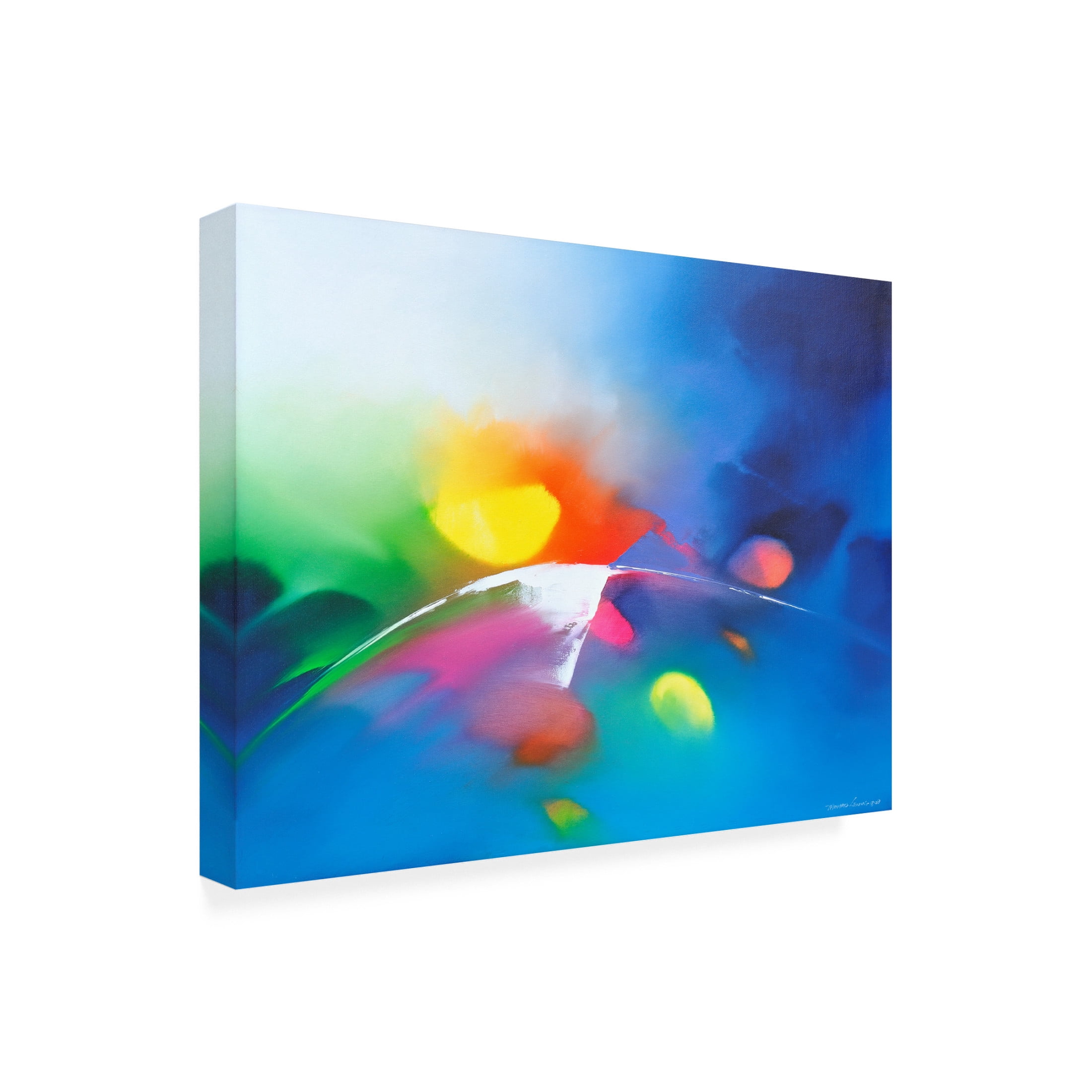 Canvas Wall Art - Thomas Leung 'Melody' Wall Art for Living Room, Bedroom, or Office Décor by Trademark Fine Art - 24 x 18 Inches