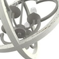 thumbnail image 5 of Hunter - Gablecrest 4-light Painted Concrete, Medium Size Pendant Light, Dimmable, Transitional Style, Sphere Shaped, for Bedrooms, Dining, Living Rooms - 19094, 5 of 10