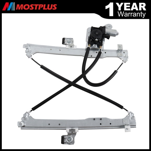 MOSTPLUS Left Rear Power Window Regulator for Chevy Silverado GMC Sierra 1500/2500/3500