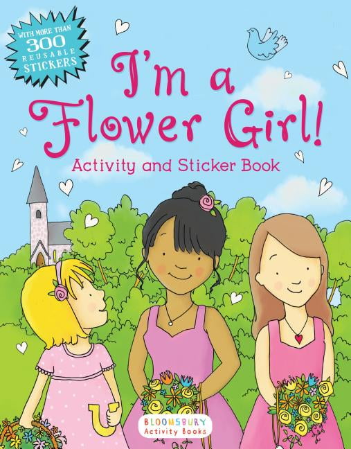 Kids Wedding Thank You Gift Personalised Children/'s Wedding Activity Book with Stickers Flower Girl Page Boy Table Plans