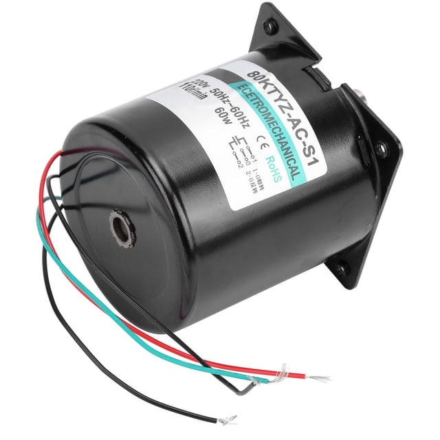 Motor Síncrono De Torsión Grande, Motor Síncrono De CA De 60 W De Torsión Grande Con Soporte De Capacitancia Para Micromaquinaria Para Varias Máquinas Herramienta CNC