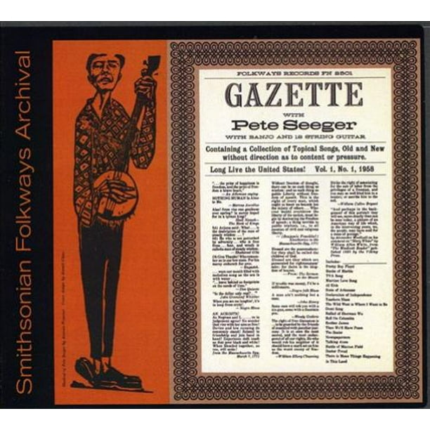 Pete Seeger Gazette, Vol. 1 CD