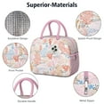 thumbnail image 4 of Lunch Bag Lunch Box for Women Reusable Insulated Lunch Bags,Water-Resistant Seastar Coral Underwater Seashore Farmhouse (1) Cooler Lunch Tote Bag, Large Capacity for Work Travel Picnic, 4 of 6
