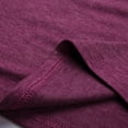 thumbnail image 6 of kayannuo Fall Clothes For Women Women's Solid Long Sleeve T-Shirts Loose Casual Daily Zipper T-shirt Plus Size Purple, 6 of 7