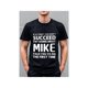 thumbnail image 1 of Summer t Shirts BeCauSe i'M MiKe THaT'S WHY Fun Shirt Funny Gift idea T-Shirt, 1 of 6