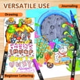 thumbnail image 2 of 76 Dual Brush Marker Pen Set with Zipper Pack, Fine and Brush Tip Artist Colored Markers for Kids, Watercolor Markers for Coloring Books Drawing, Gifts, 2 of 9