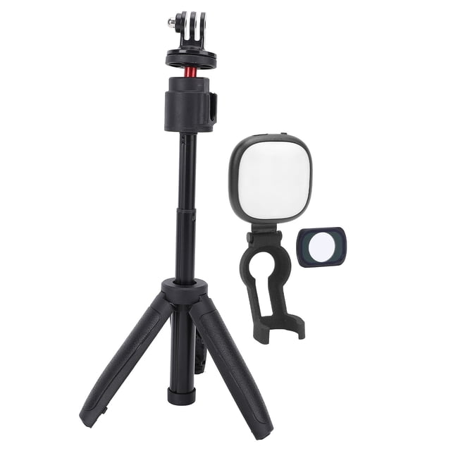 LED Video Light, Camera Selfie Light 3 Color Temperature Soft Light with Tripod for 3