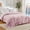Pink, variant on Festisoul Heated Blanket, 84"x90" Soft Tufted Queen Size Electric Blanket, Machine Washable Thicken Velvet Pink Heating Blanket