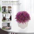 thumbnail image 4 of KAKOWELY 6Pcs Square Nursery Pots Plastic for Gardening and Transplanting, 4 of 8