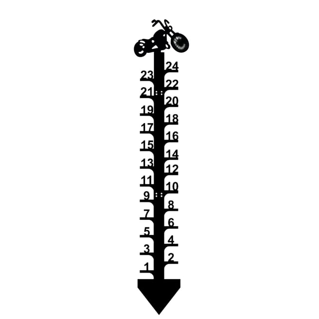 pstuiky Medidor de nieve: medidor de copos de nieve navideños medidor de nieve de metal pluviómetro navideño regalo de decoración para exteriores