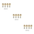 thumbnail image 2 of Vogacara Adaptador combinador de cubo de rueda hexagonal de latón 4X 1/10, actualizaciones de coche, repuesto de montaje de piezas para Axial SCX10 D90 Type1 NO1 Vogacara  CBP190933, 2 of 6