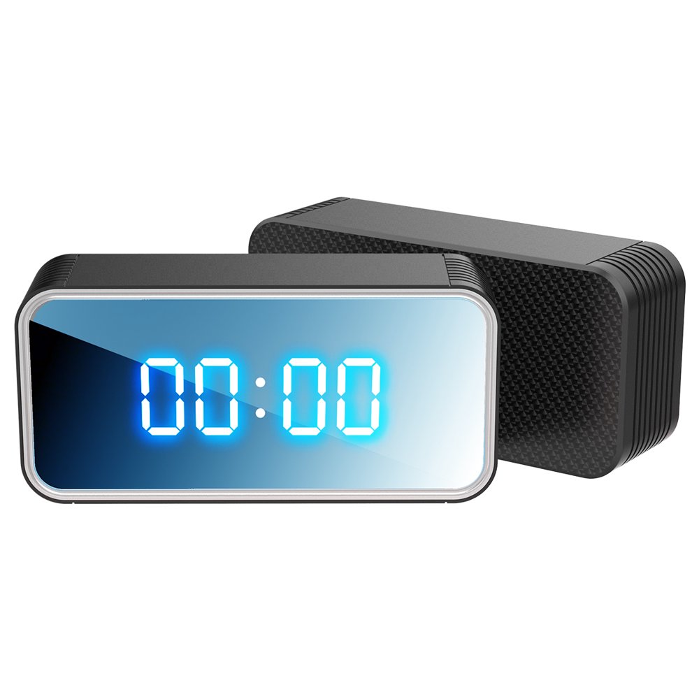 4K HD WIFI Wireless Mini Clock Camera Home Security Monitor Clock