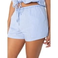 thumbnail image 4 of Celebrity Pink Women's and Women's Plus Ruffle Trim Pull On Shorts, Sizes XS-XXXL, 4 of 4