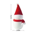 thumbnail image 3 of sruoe Indoor Christmas Decorations Christmas Snowman Hand Warmers Double-sided Heating Fast Heating Speed Heating Temperature Regulation Portable Rechargeable Built-in 6000mAh Capacity Battery, 3 of 8