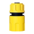 thumbnail image 1 of Car Wash Water Pipe Earthy Yellow Plastic Quarter Household Car Wash PVC Water Pipe Hose Repair Butt Joint, 1 of 1