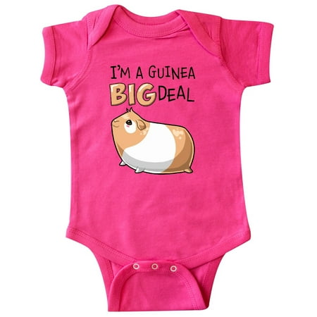 

Inktastic I m a Guinea Big Deal with Cute Guinea Pig Gift Baby Boy or Baby Girl Bodysuit