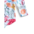 thumbnail image 3 of Character Toddler Girl Rash Guard Swimsuit, Sizes 12M-5T, 3 of 3