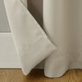 thumbnail image 6 of Mainstays Grommet Top Blackout Curtain Panel, 1 Panel, Beige, 40" W x 108" L, 6 of 8