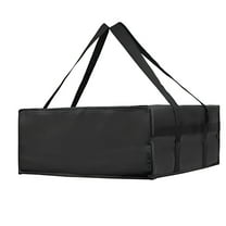 ACDANC Pizza Bags for Delivery 20x20x6 Inch Insulated Non Woven Pizza Bag for Outdoor,Picnic and More with Zipper Closure And Handle,Delivery Bag