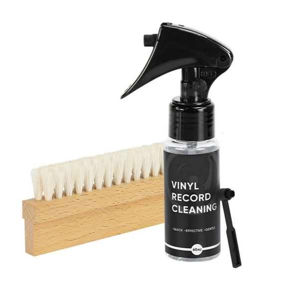 Yammee Vinyls Record Cleaning Kit For Dust &Noise Reductions Styluses Brush Liquild