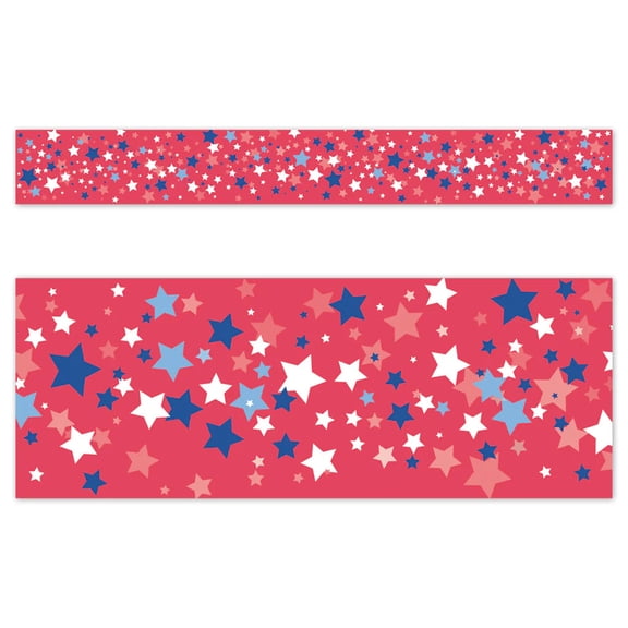 Creative Teaching Press Core Decor Patriotic Stars EZ Border (CTP 11049)