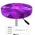 thumbnail image 4 of Susaid Berry Raspberry Print Elastic Bar Stool Cover Personalized Washable Stool Cover for Barbershop Home Bar Kitchen-13 inch, 4 of 7