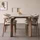 thumbnail image 3 of Mesa de comedor de isla de esquina, servicio auxiliar, Mesa de comedor de mármol para reuniones de diseño, Mesa Plegables grande y cuadrada baja, muebles CC, 3 of 4