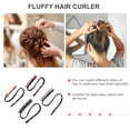 thumbnail image 4 of Shisuyan Hair Bun Maker Rhinestone Assorted Color 4Pcs 12.8X1X0.7In, 4 of 8