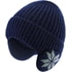 thumbnail image 1 of Gorro de punto para hombre, gorro de invierno para mujer, gorro elástico para hombre, gorro cálido para exteriores, gorro con orejeras y forro polar, 1 of 2