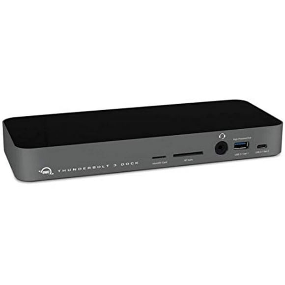 OWC 14-Port Thunderbolt 3 Dock with Cable, Compatible with Windows PC and Mac, Space Gray