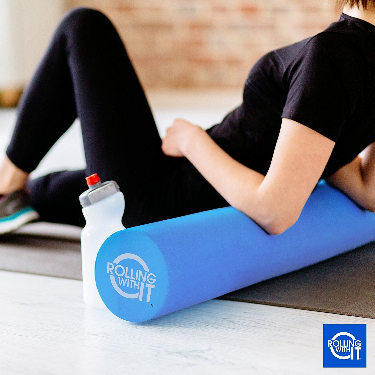 Rolling With It 13 x 6 Inch EVA Foam Roller for Physical Therapy