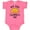 Hot Pink, variant on Inktastic My Tio Loves Me with Taco Illustration Boys or Girls Baby Bodysuit