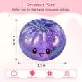 thumbnail image 2 of Rare Style Sugar Dumpling Squishy,Glitter Squishies Dumpling, Slow Rising Stress Relief Squeeze Toys with Glitter, Kawaii Bun Shape Sensory Fidget Toys for Teens Adults, Anxiety Relief Desk Toys Gift, 2 of 8