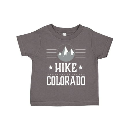 

Inktastic Hike Colorado Hiking Trekking Hiker Gift Gift Toddler Boy or Toddler Girl T-Shirt