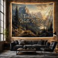 thumbnail image 6 of Mountain Lake the with Maker Walks with Atmospheric, Mystical Fantasy for Space Lovers, Galaxy Room Decor, Housewarming Gift, Tapestry Wall Hanging for Bedroom and Dorm, 6 of 7