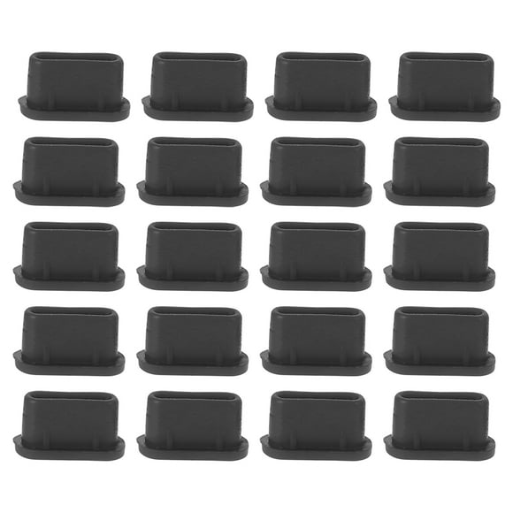 MasteelfCA 40Pcs Silicone Type-C Dust Plugs for Type-C Port on Phone Dust Plugs Phone Charge