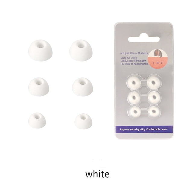6PCS Replacement Eartips for CMF by Nothing Buds Pro 2 - Silicone Ear Tips (S/M/L Sizes) - Noise Isolation Soft Earbud Covers