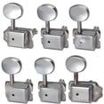 thumbnail image 1 of Tuning Pegs Tuning Pegs Silver Tuner Machine Heads Tuning Peg Vintage Style, 1 of 10