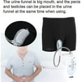 thumbnail image 4 of Men Incontinence Pants With Collection Urine Bag Portable Leak Proof Leg Pee Catheter Holder For Elder, 4 of 5