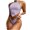 Purple, variant on asdoklhq Swimsuits for Women Plus,Women Solid Color Bellyband Bikini Two Piece Set Bra Swimwear Beachwear