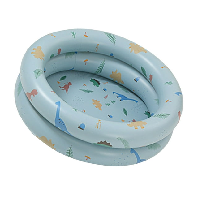 Piscine Gonflable, Style Rétro Piscine de Jeu Aquatique Gonflable Pliable Non Toxique pour Intérieur Extérieur